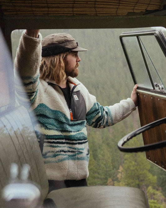 Passenger Mens Offroad Sherpa Half Zip Fleece