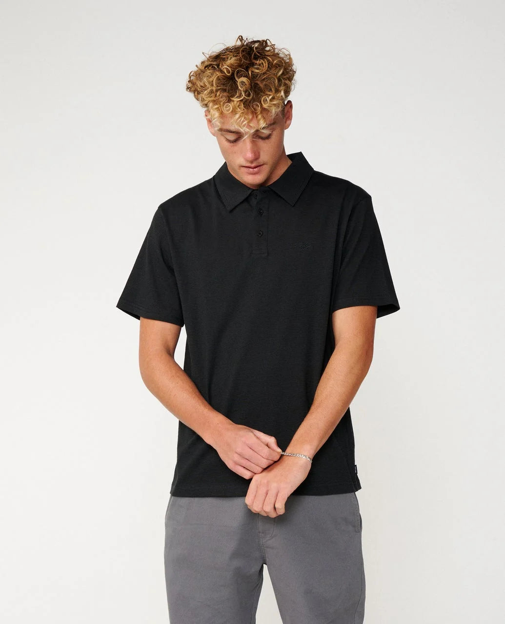 Rip Curl Mens Easy As Polo T-Shirt