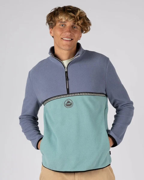 Saltrock Mens Zaki 1/4 Neck Fleece