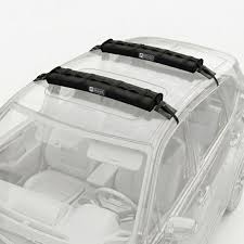 Mdns Roof Rack Pads In Black Large