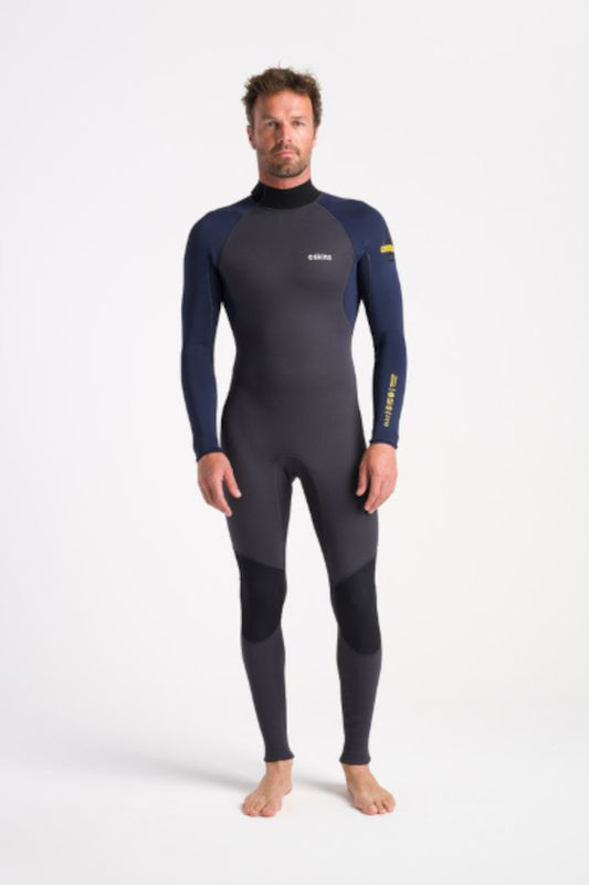 C-Skins Mens Nuwave Element 3/2mm Back Zip Wetsuit