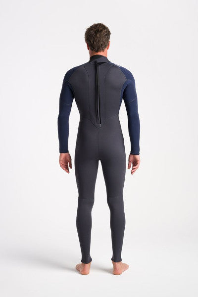 C-Skins Mens Nuwave Element 3/2mm Back Zip Wetsuit