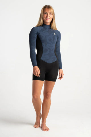 C-skins Solace Womens 3/2mm Boyleg Spring Wetsuit