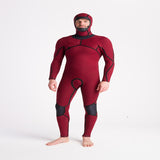 C-SKINS NU WAVE REWIRED 5:4 MENS CHEST ZIP HOODED STEAMER