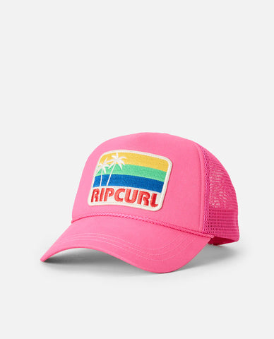 Rip Curl Mixed Revival Trucker Cap - Hot Pink