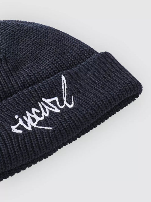 Rip Curl Icon Reg Beanie - Washed Black
