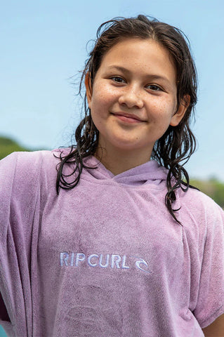 Rip Curl Girls Classic Surf Hooded Towel