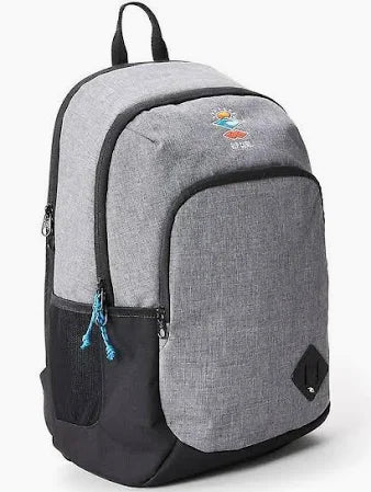 Rip Curl Backpack Unisex Grey Marle 30L Icons Of Surf Ozone