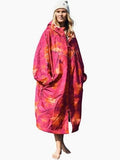 Saltrock Recycled Peace Changing Robe - Purple