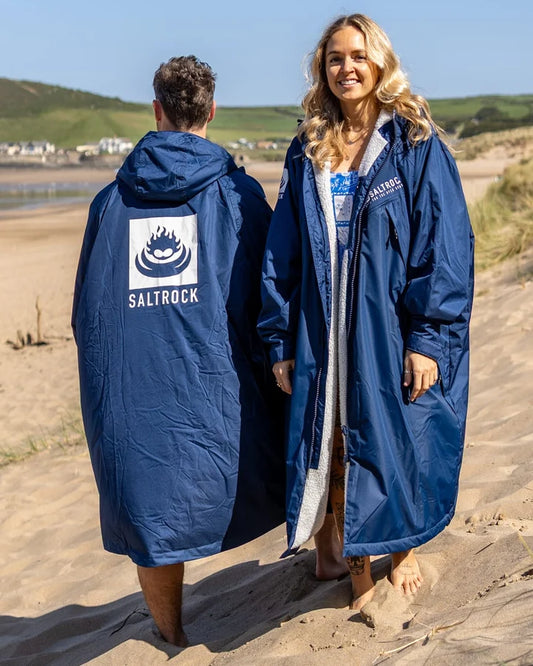 Saltrock Four Seasons Waterproof Changing Robe Blue