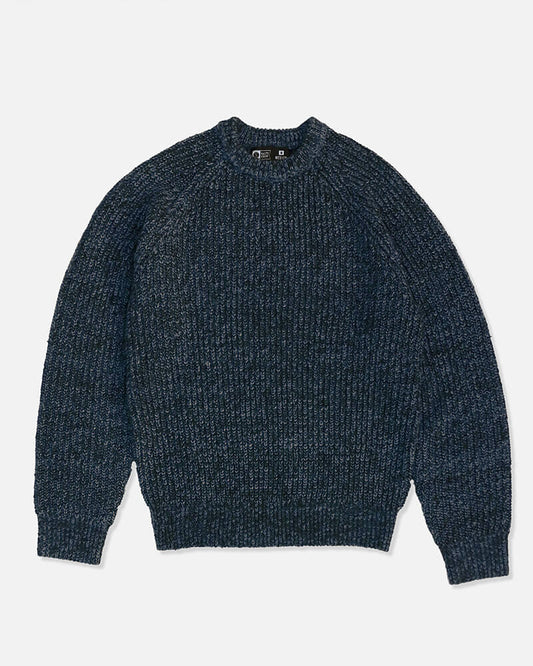 Salty Crew Mens Harbor Fishermans Knit - Midnight Navy