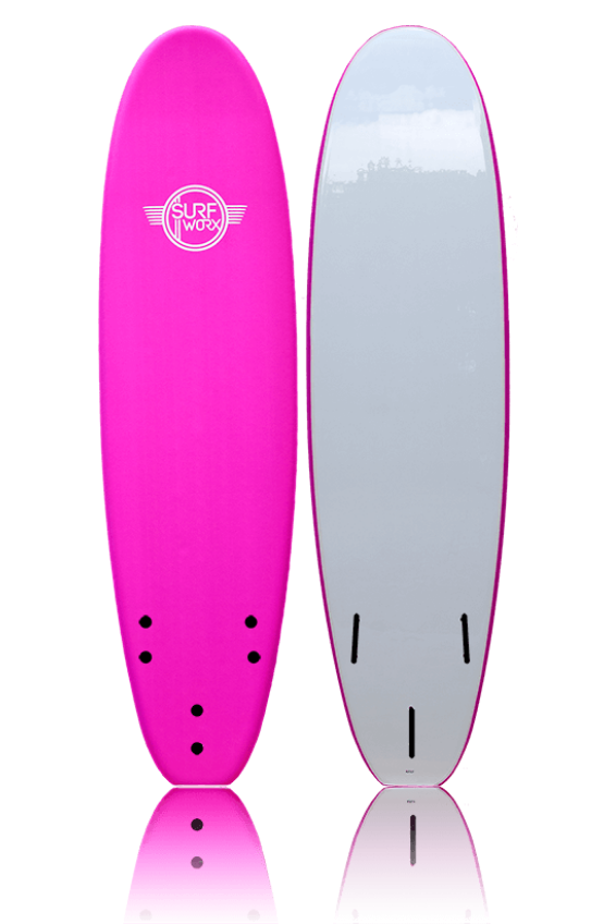 Surfworx Base Surfboard 6'0 - Pink