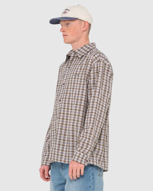 Rusty Mens Datsun Check Shirt