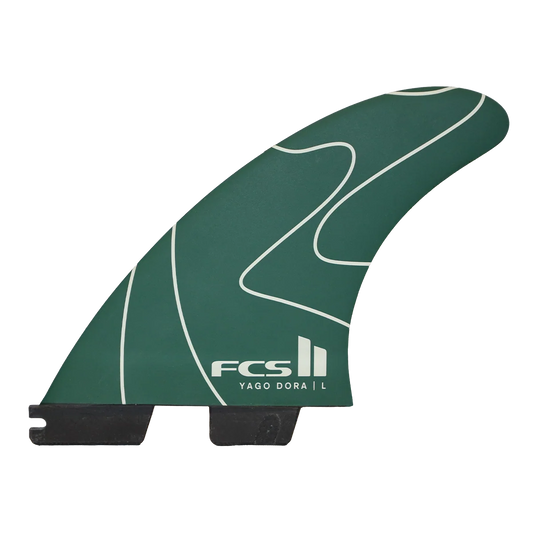 FCS II Yago Dora Pc Thruster Fins - Pulse Green