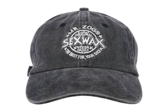 Mr Zog's Sex Wax Dads Cap - Washed Black