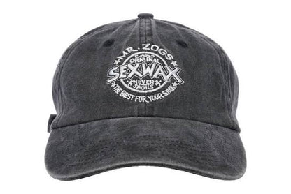 Mr Zog's Sex Wax Dads Cap - Washed Black