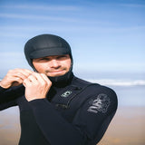 C-Skins Session 5:4 Mens chest zip hooded steamer