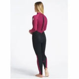 C-Skins Surflite 4:3mm Ladies Wetsuit Back Zip  Black/Wine
