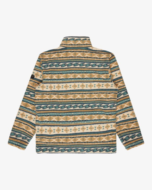 Billabong Mens Boundary Mock Neck Half-Zip Neck Fleece