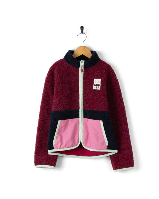 Saltrock Kids Emery Star Fleece - Dark Pink