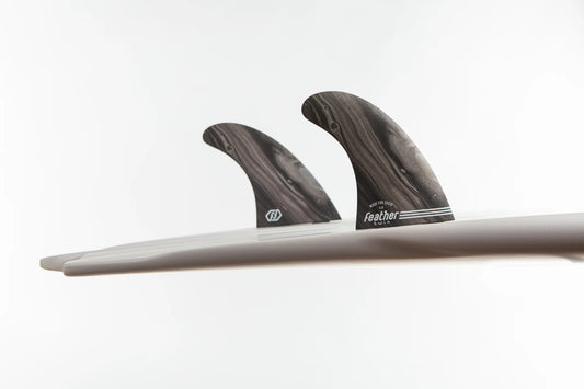 Feather Fins Performance Twin Fin FS2 - Black
