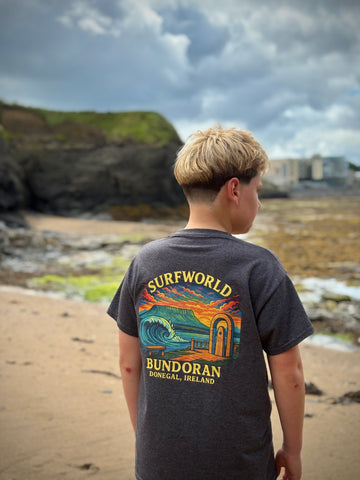Surfworld Bundoran Kids Graphic T-Shirt