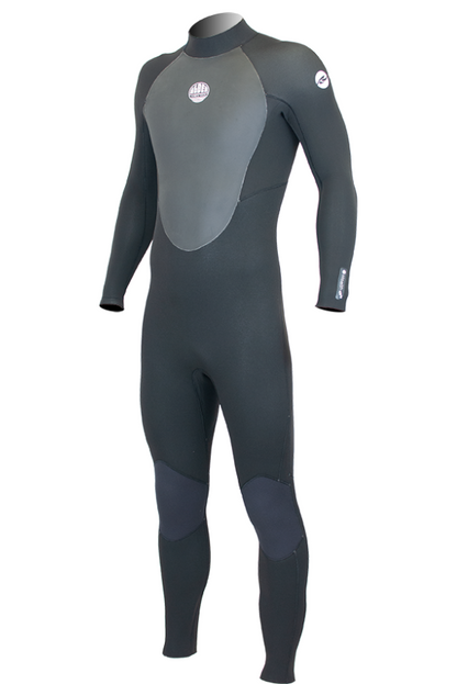Alder Mens Stealth 5/4/3mm Back Zip Wetsuit