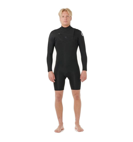 Rip Curl Mens Dawn Patrol 2mm Long Sleeve Shorty