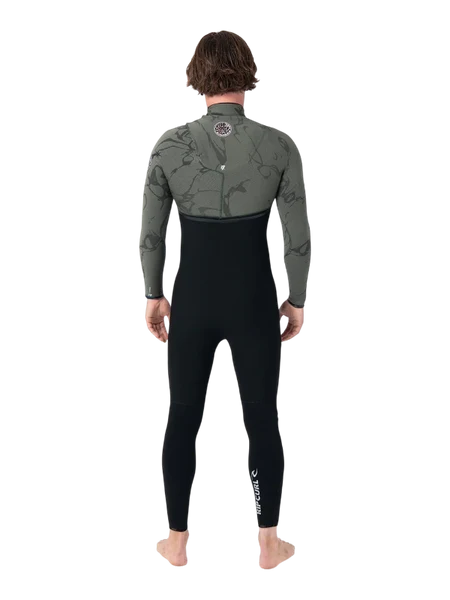 Rip Curl Mens E-Bomb 4/3mm Chest Entry Wetsuit