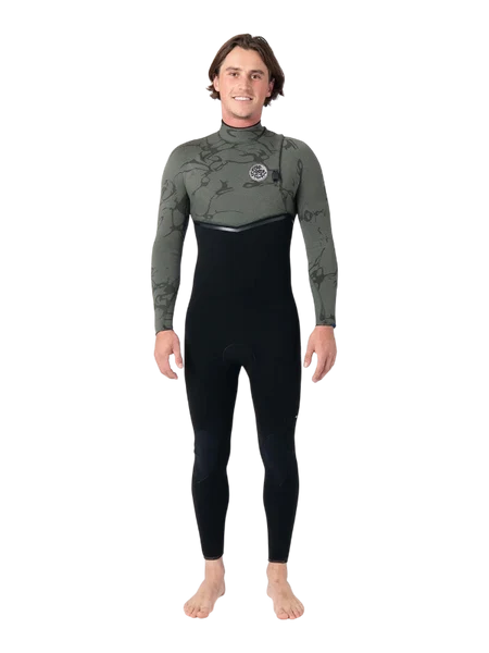 Rip Curl Mens E-Bomb 4/3mm Chest Entry Wetsuit