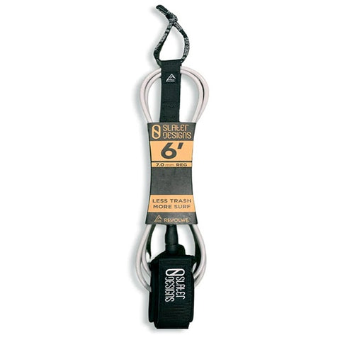 Slater Designs 6ft Regular Leash - Grey