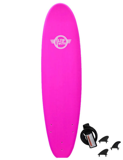 Surfworx Base Mini-Mal 7'0" - Pink