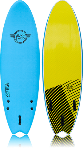 SURFWORX BANSHEE HYBRID 6FT - BLUE