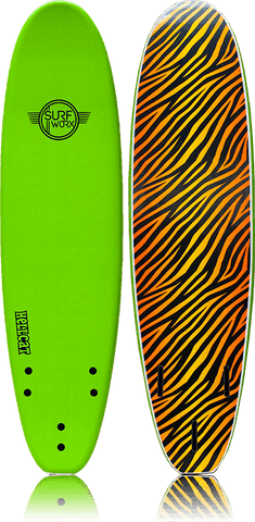 SURFWORX HELLCAT MINI MAL 7FT-APPLE GREEN