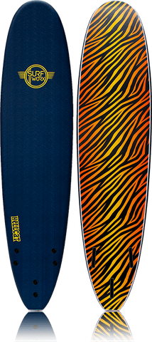 SURFWORX HELLCAT MINI MAL 8FT- MID BLUE