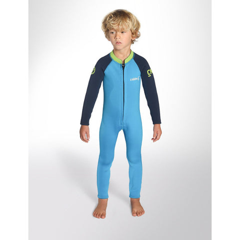 C-Skins Baby Steamer Wetsuit 2018 (C-BA32ST) - CYAN/NAVY/LIME