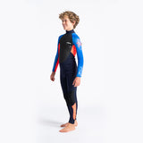 C-Skins Element Junior Unisex Element 3/2mm Back Zip Wetsuit - Slate Navy