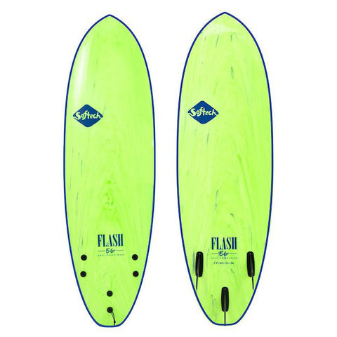 Softech 5'7  Flash Eric Geiselman Performance Softboard (Green)