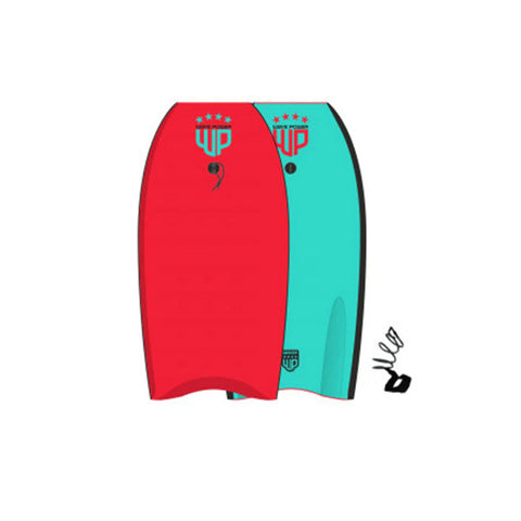 EPS bodyboard Wave power - Red/Teal