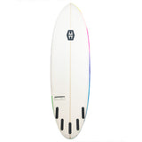 Hurricane Pacman model rainbow 6'2ft