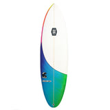 Hurricane Pacman model rainbow 6'2ft