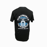 Mens Surfworld Peak T-Shirt - BLACK