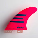 Feather Fins Ultralight click tab Hc - Pink - Medium
