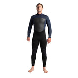 C-Skins Legend Mens 5/4/3mm Back Zip Wetsuit 2022 - INK BLUE/BLACK/GREY