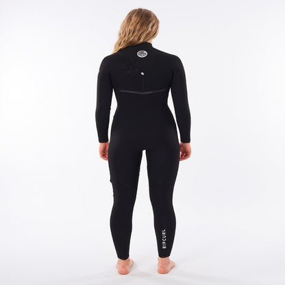 Rip Curl E-Bomb Ladies 5/3mm Zip-Free Wetsuit - Black