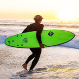 Softech 5'7  Flash Eric Geiselman Performance Softboard (Green)
