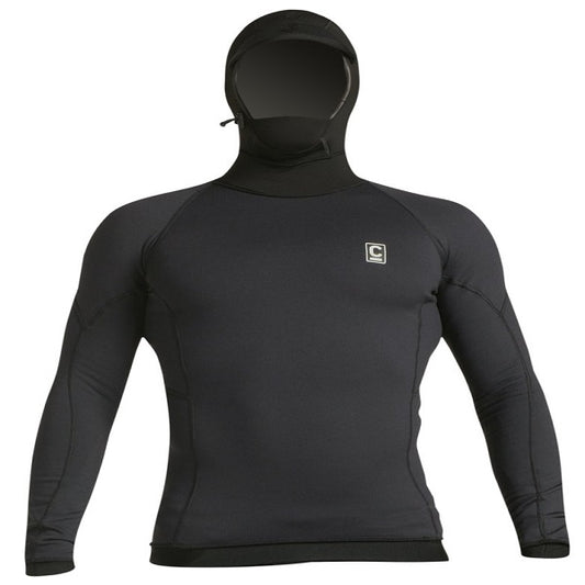 C-Skins Mens Thermal LS Hooded Vest