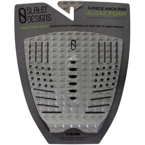 Slater Designs 3 Piece Arch Traction Tail Pad - Grey/Black